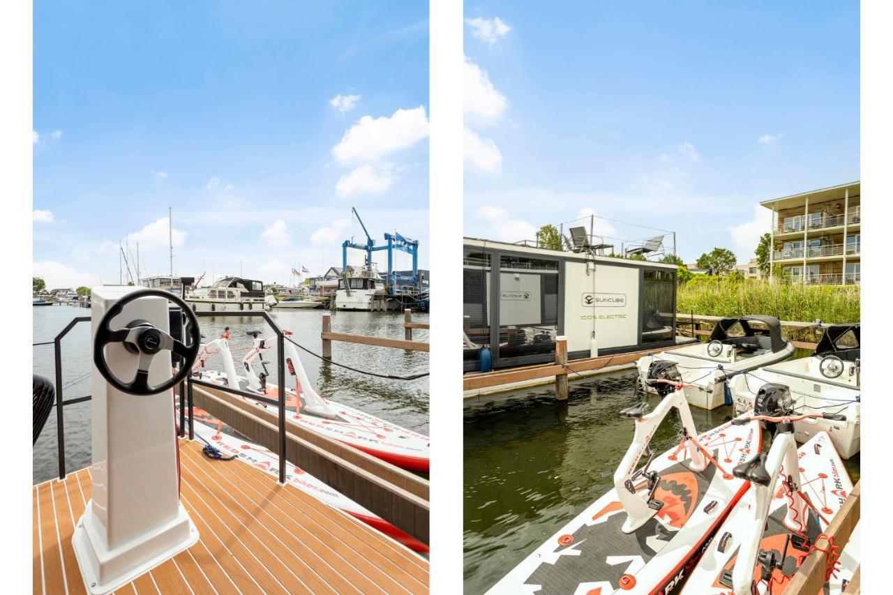 Cosy Tiny Houseboats Near Beach And Restaurants By Weltevreden Experience Zeewolde Kültér fotó