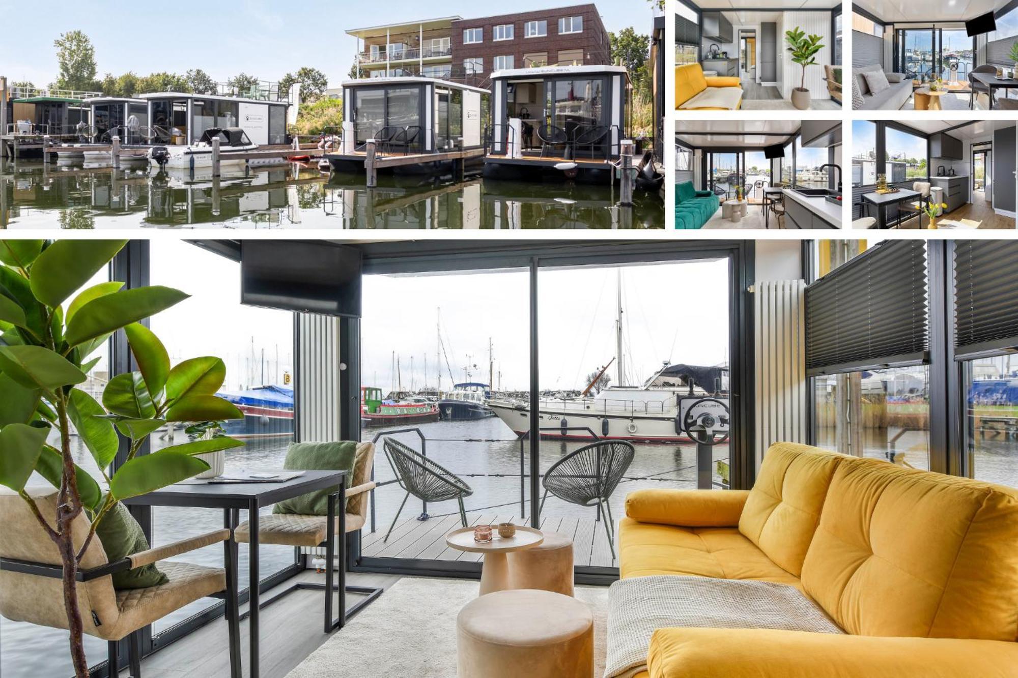 Cosy Tiny Houseboats Near Beach And Restaurants By Weltevreden Experience Zeewolde Kültér fotó