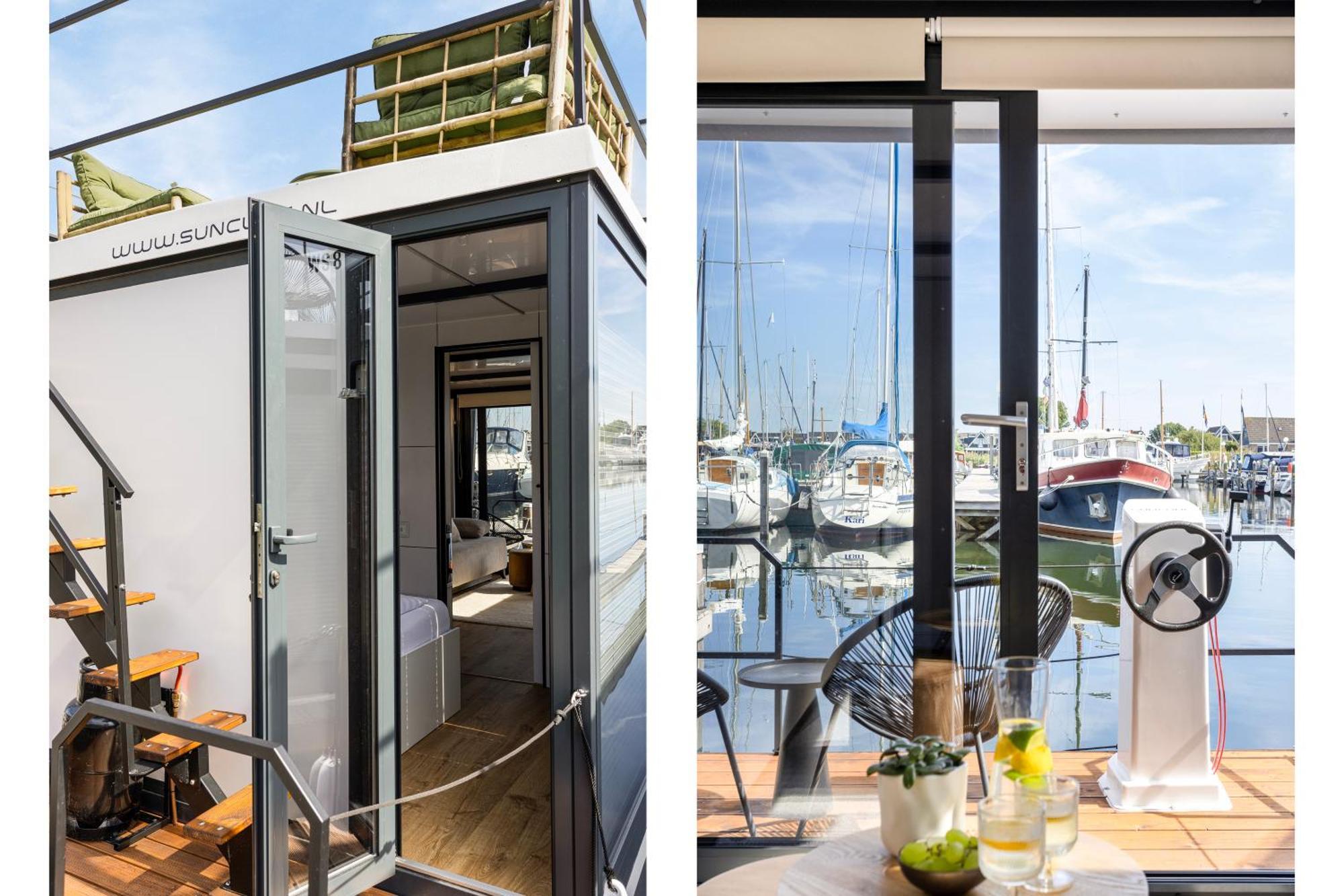 Cosy Tiny Houseboats Near Beach And Restaurants By Weltevreden Experience Zeewolde Kültér fotó